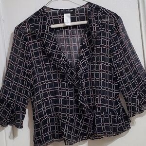 Silk blouse, size 12P